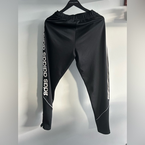 Adidas Black Sweatpants with Side Stripe - Picture 4 of 10